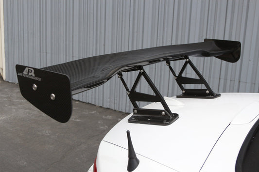 APR GTC-200 Carbon Fiber Adjustable Wing Mazda Miata MX-5 ND (2016-2019) | 60.5" Spoiler with Aluminum Pedestals