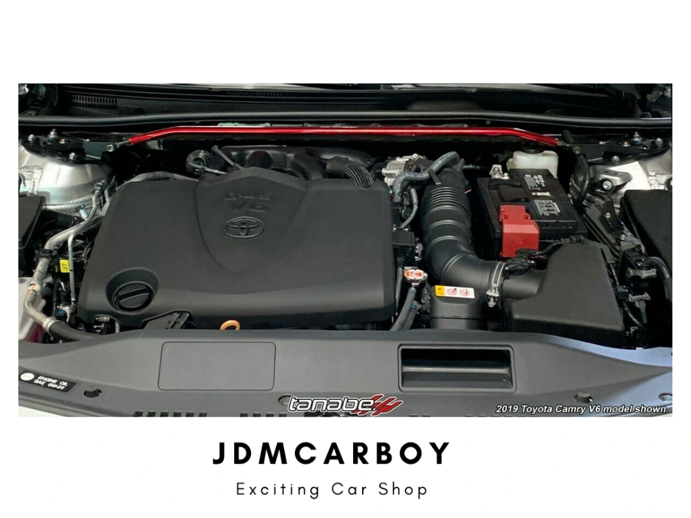 Tanabe Sustec TTB198F Front Strut Tower Bar - 2018-2019 Toyota Camry / 2019 Lexus ES300h | JDMCarboy