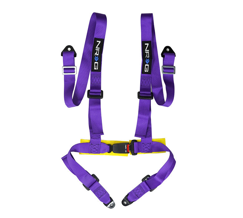 NRG 4-Point Seat Belt Racing Harness – Buckle Style | SBH-4PC