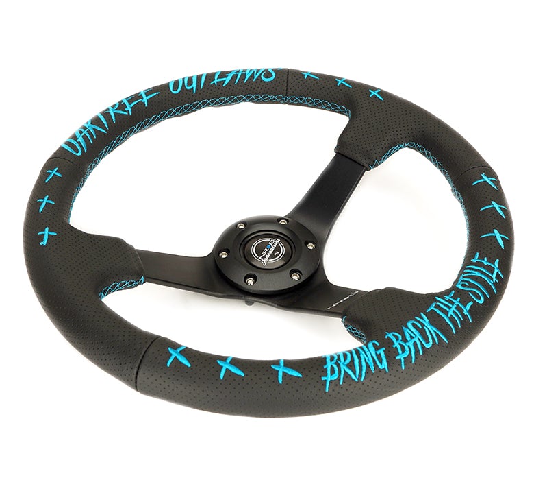 NRG Oaktree Outlaws Collaboration Steering Wheel – 350mm Deep Dish   [LIMITED - 1 AVAILABLE]