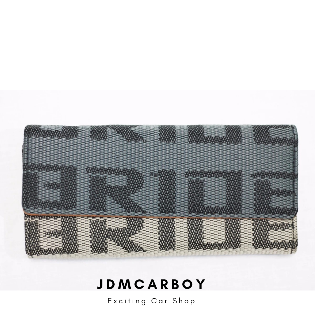 Bride Racing Women's Ladies Wallet Clutch Trifold Fabric Leather Bride Gradation