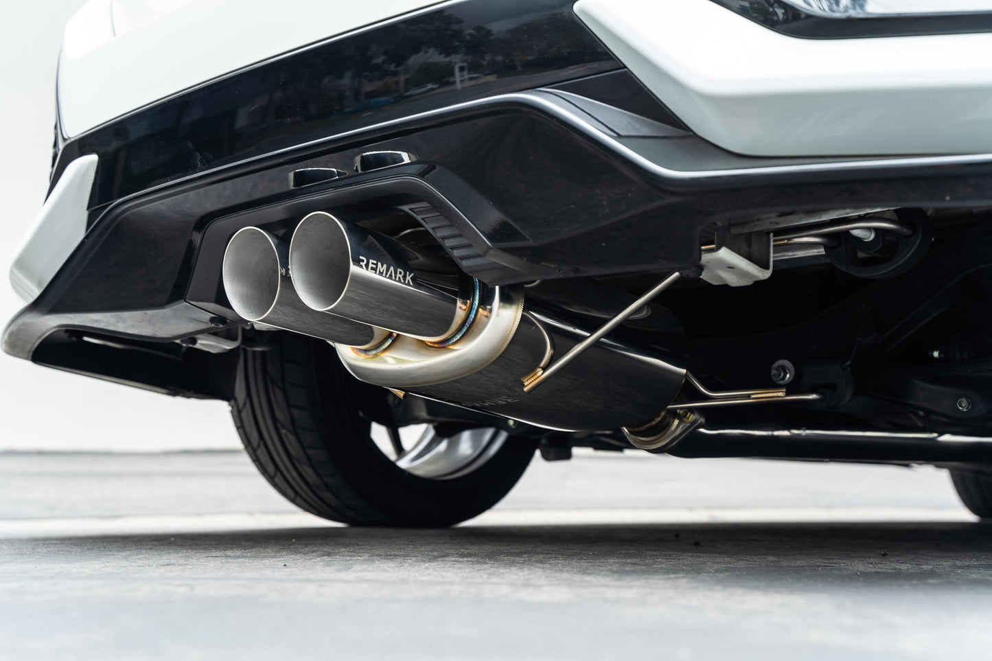 Remark Catback Exhaust System RK-C1076H-04 - 2017-2021 Honda Civic Hatchback Sport / Sport Touring (FK7) | JDMCarboy