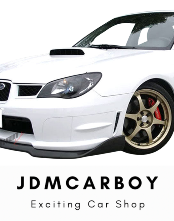 CW2 Style Front Bumper Lip Spoiler - 2006-2007 Subaru Impreza WRX | JDMCarboy