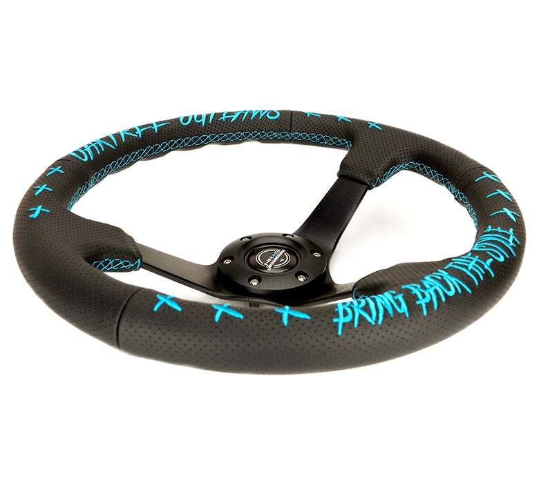 NRG Oaktree Outlaws Collaboration Steering Wheel – 350mm Deep Dish   [LIMITED - 1 AVAILABLE]