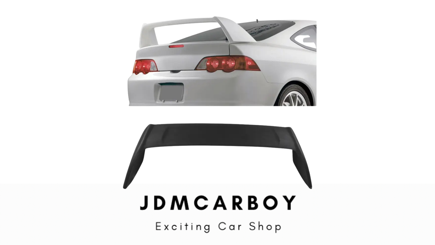 2002-2006 Acura RSX DC5 Type R Style Rear Trunk Spoiler — JDM CARBOY (Unpainted ABS)