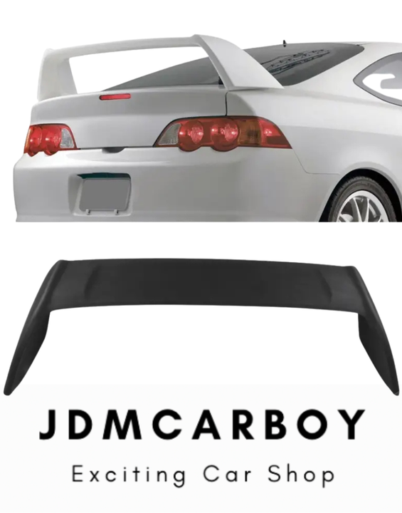 2002-2006 Acura RSX DC5 Type R Style Rear Trunk Spoiler — JDM CARBOY (Unpainted ABS)