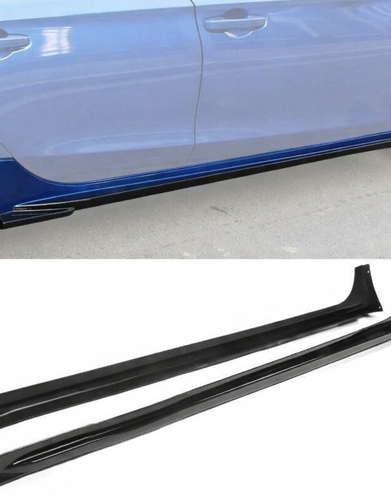 2022-2026 Honda Civic Sedan Mugen Style Side Skirts - Gloss Black