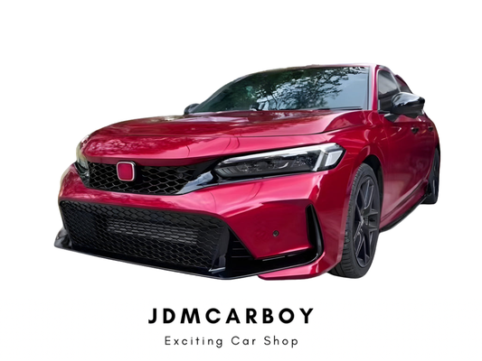 2025-2026 Honda Civic Type R Style Front Bumper Conversion w/ Grilles - FL5 Chassis | JDMCarboy