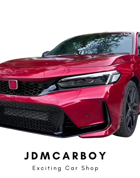 2025-2026 Honda Civic Type R Style Front Bumper Conversion w/ Grilles - FL5 Chassis | JDMCarboy