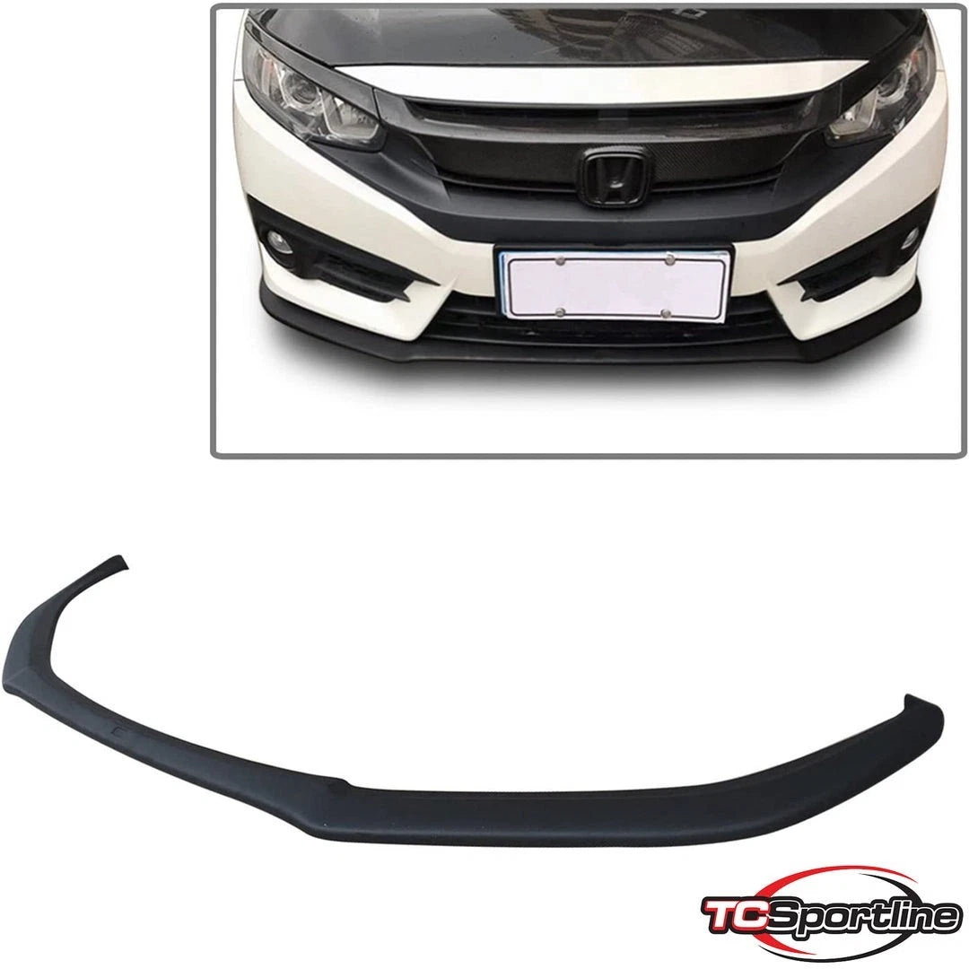 2016-2021 Honda Civic Sedan TC Sportline Type-V Front Lip Rear Lip or Combo