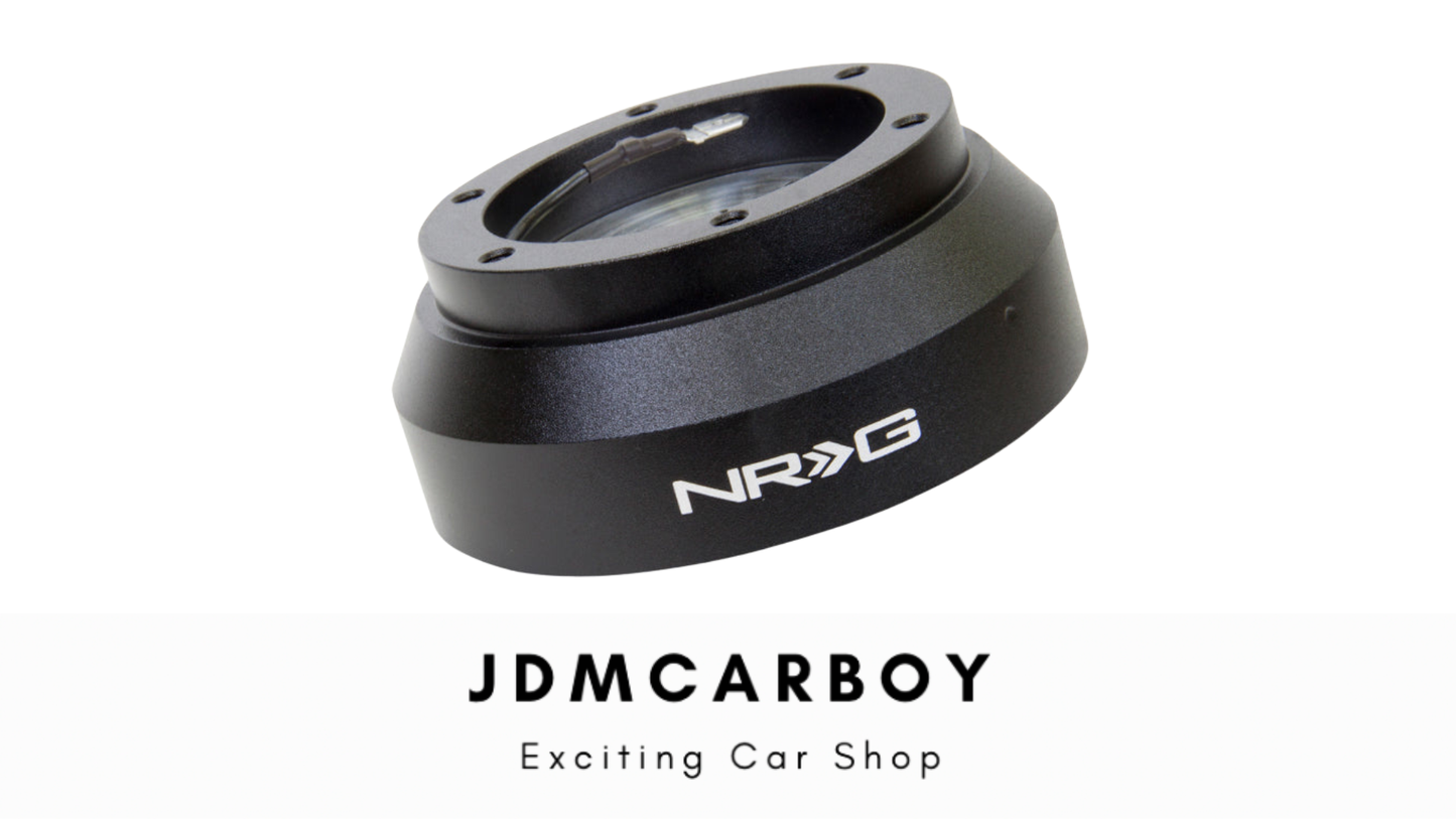 NRG SRK-170H Short Hub Quick Release Black - GM Dodge Jeep Chevrolet Buick Cadillac Oldsmobile Compatibility | JDMCarboy