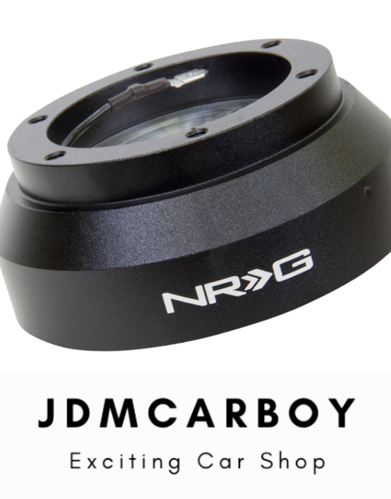 NRG SRK-170H Short Hub Quick Release Black - GM Dodge Jeep Chevrolet Buick Cadillac Oldsmobile Compatibility | JDMCarboy