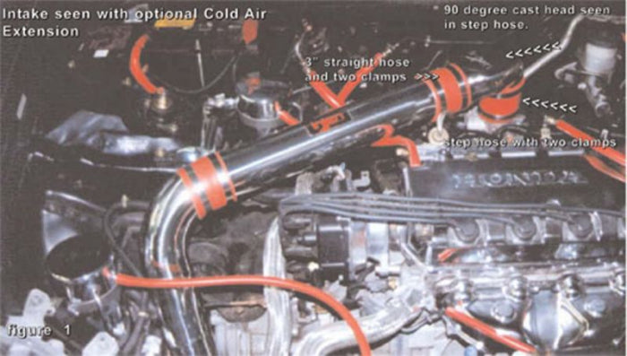 96-00 Honda Civic CX DX LX - Injen Air Intake System