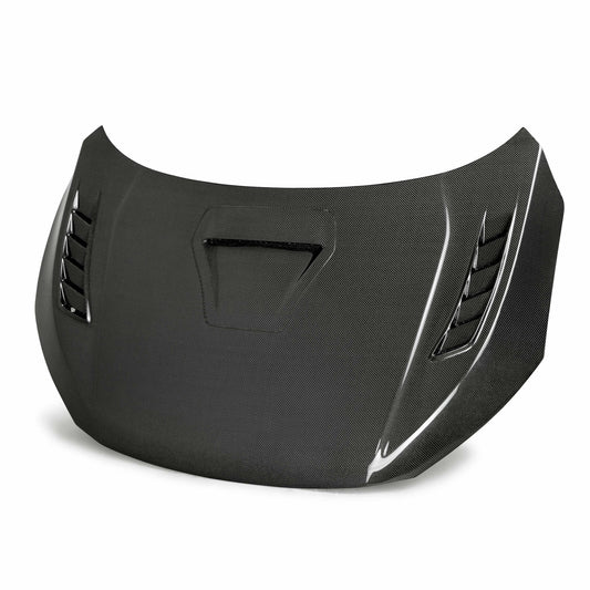 Seibon TSII-Style Carbon Fiber Hood | 2017-2021 Honda Civic Type R FK8 | HD17HDCVR-TSII
