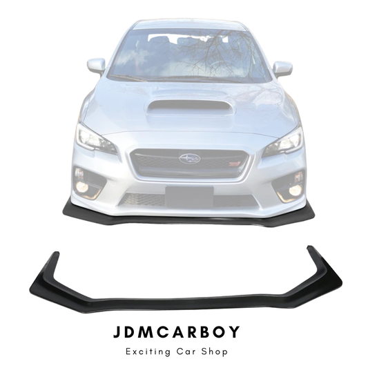 2015-2021 Subaru WRX & STI IKON V6 Style Front Bumper Lip Spoiler Unpainted PU