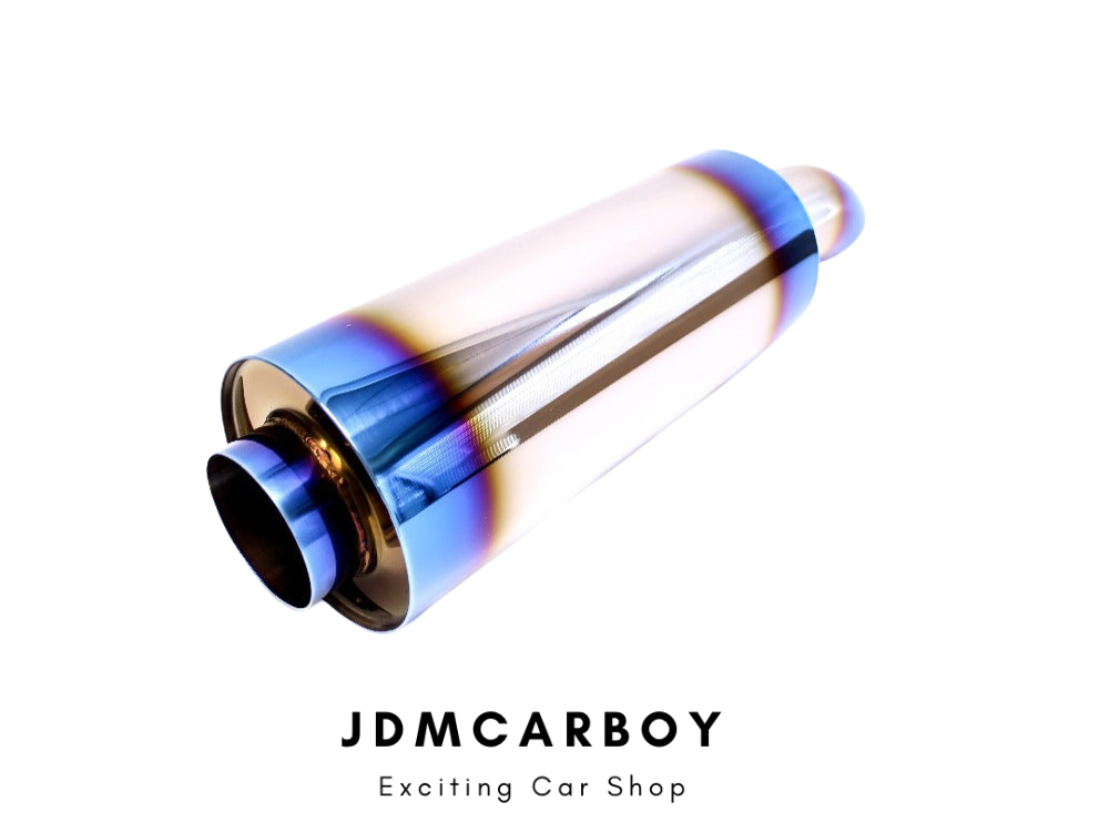 PLM Power Driven Universal Turndown Dolphin Tip Muffler (J's Racing Style)