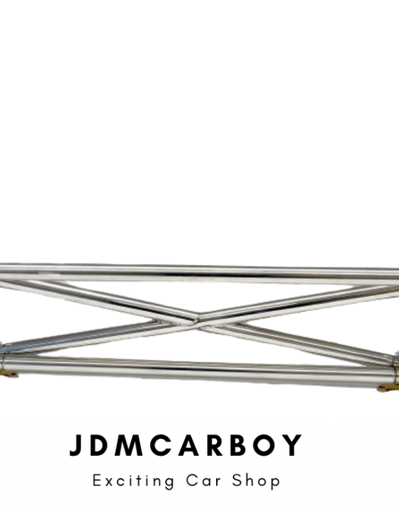 JDMCARBOY X-Bar Crossbar Chassis Brace - Nissan 240SX S13 | JDM Rear Tower Brace for Ultimate Handling