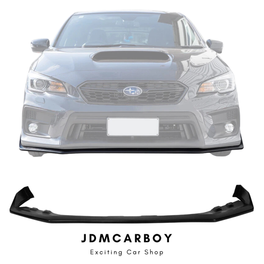 18-21 Subaru WRX STI S207 Style Front Lower Bumper Lip Spoiler Unpainted PU