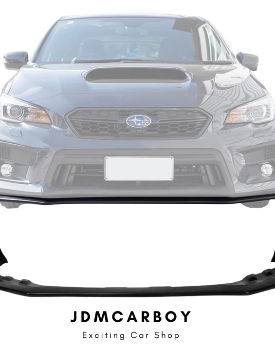 18-21 Subaru WRX STI S207 Style Front Lower Bumper Lip Spoiler Unpainted PU