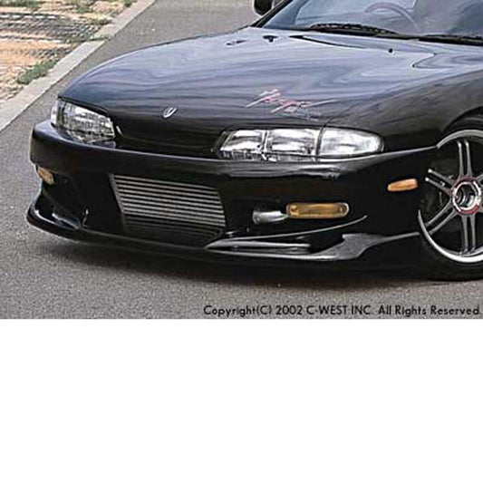 1995-1996 Nissan 240SX Silvia S14 C-West Front Bumper PFRP CS1401A-FBPF
