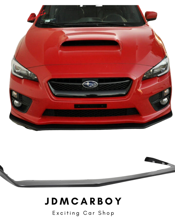 2015-2021 Subaru WRX STI V-Limited Front Bumper Lip Spoiler PU