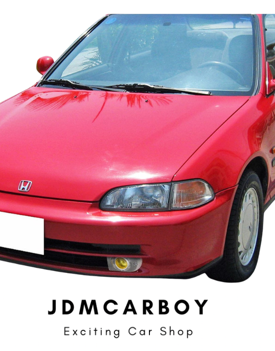 OEM Style Yellow Fog Light Kit - 1992-1995 Honda Civic Sedan (EG) | JDMCarboy