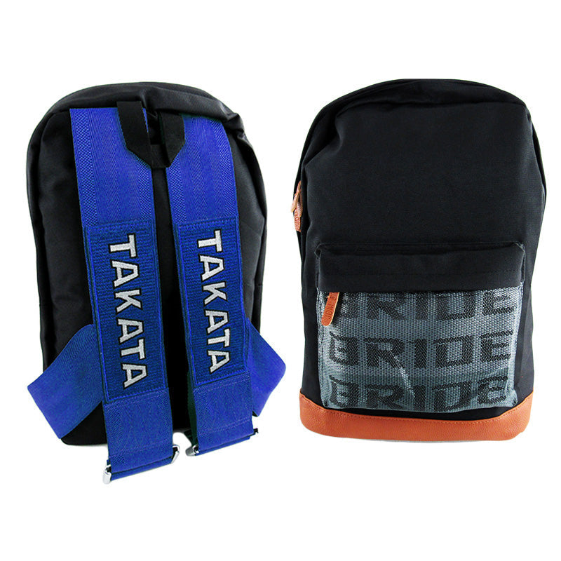 JDM BRIDE Takata Style Racing Harness Backpack - Green | Laptop + Tool Bag | JDMCarboy