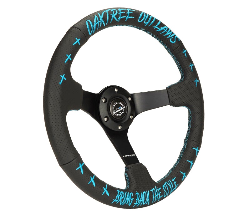 NRG Oaktree Outlaws Collaboration Steering Wheel – 350mm Deep Dish   [LIMITED - 1 AVAILABLE]