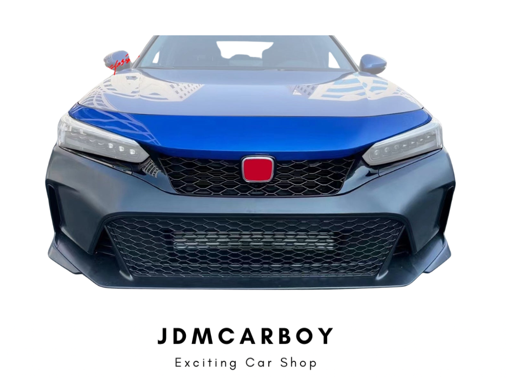 2025-2026 Honda Civic Type R Style Front Bumper Conversion w/ Grilles - FL5 Chassis | JDMCarboy