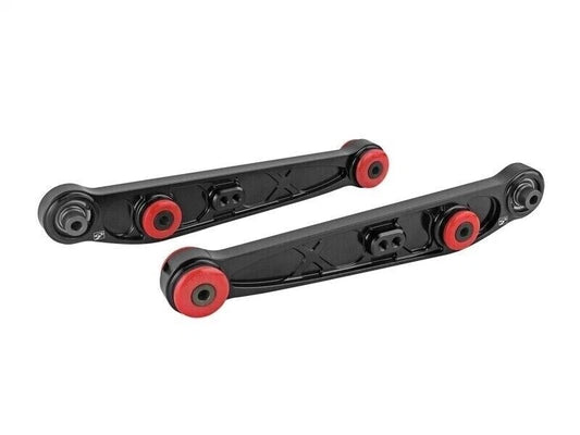 Skunk2 Alpha Series Rear Lower Control Arms for 89-95 Civic & 90-01 Integra (Pair, Black) S2-542-05-1195