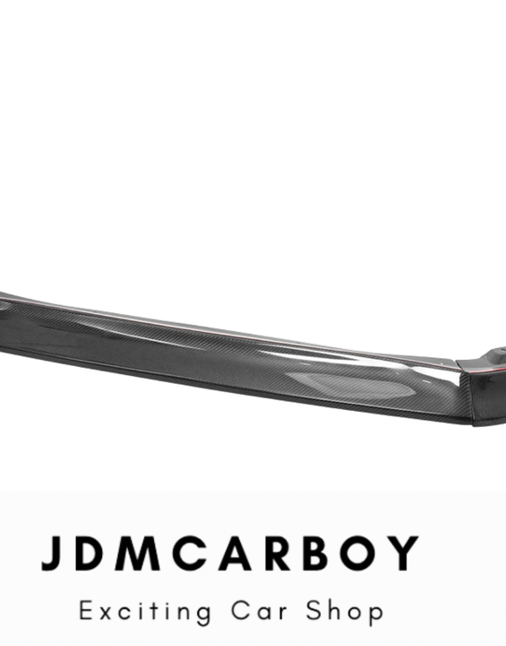 OI Style Carbon Fiber Front Bumper Lip Spoiler 3-Piece - 2015-2021 Subaru WRX / WRX STI | JDMCarboy