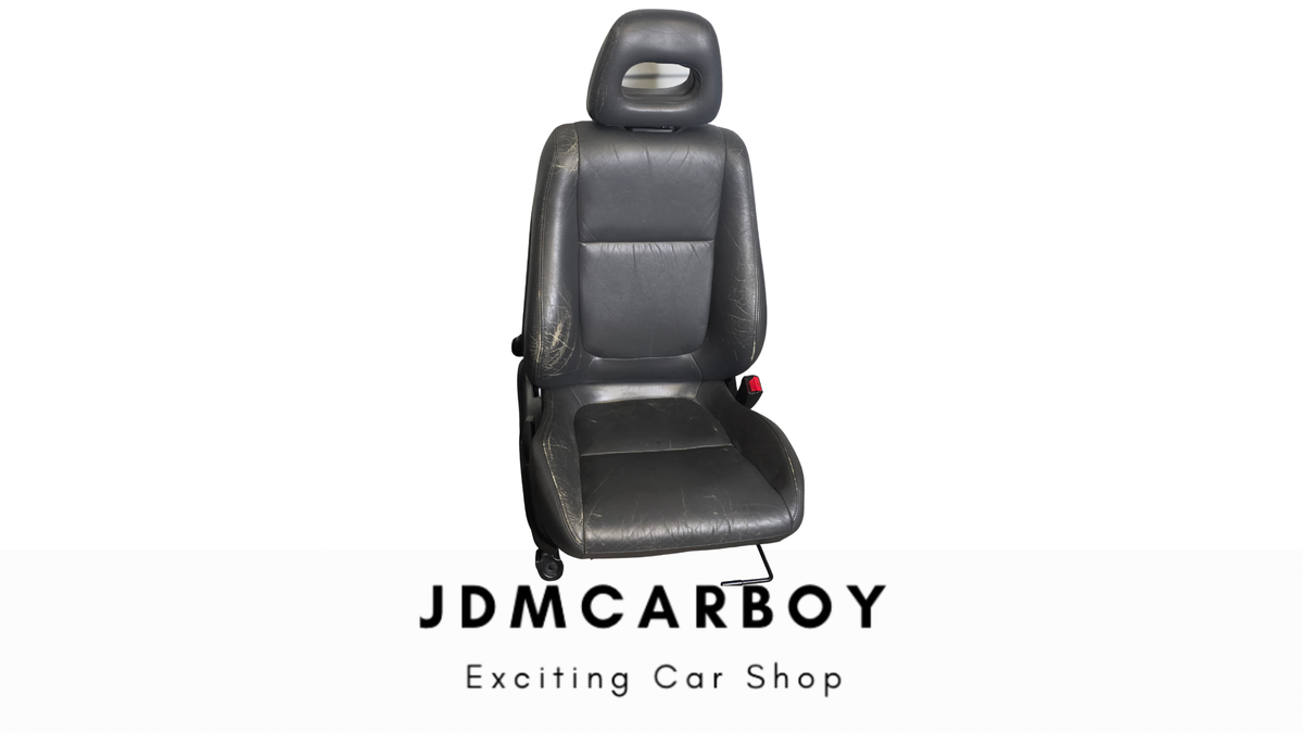 94-01 Acura Integra GSR DC2 Gray Leather Front Seats (Also Fits Civic EG/EK)