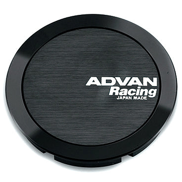 Advan Racing V0329 Full Flat Center Cap 73mm Black GT RS3 RC3 RS2 RG3