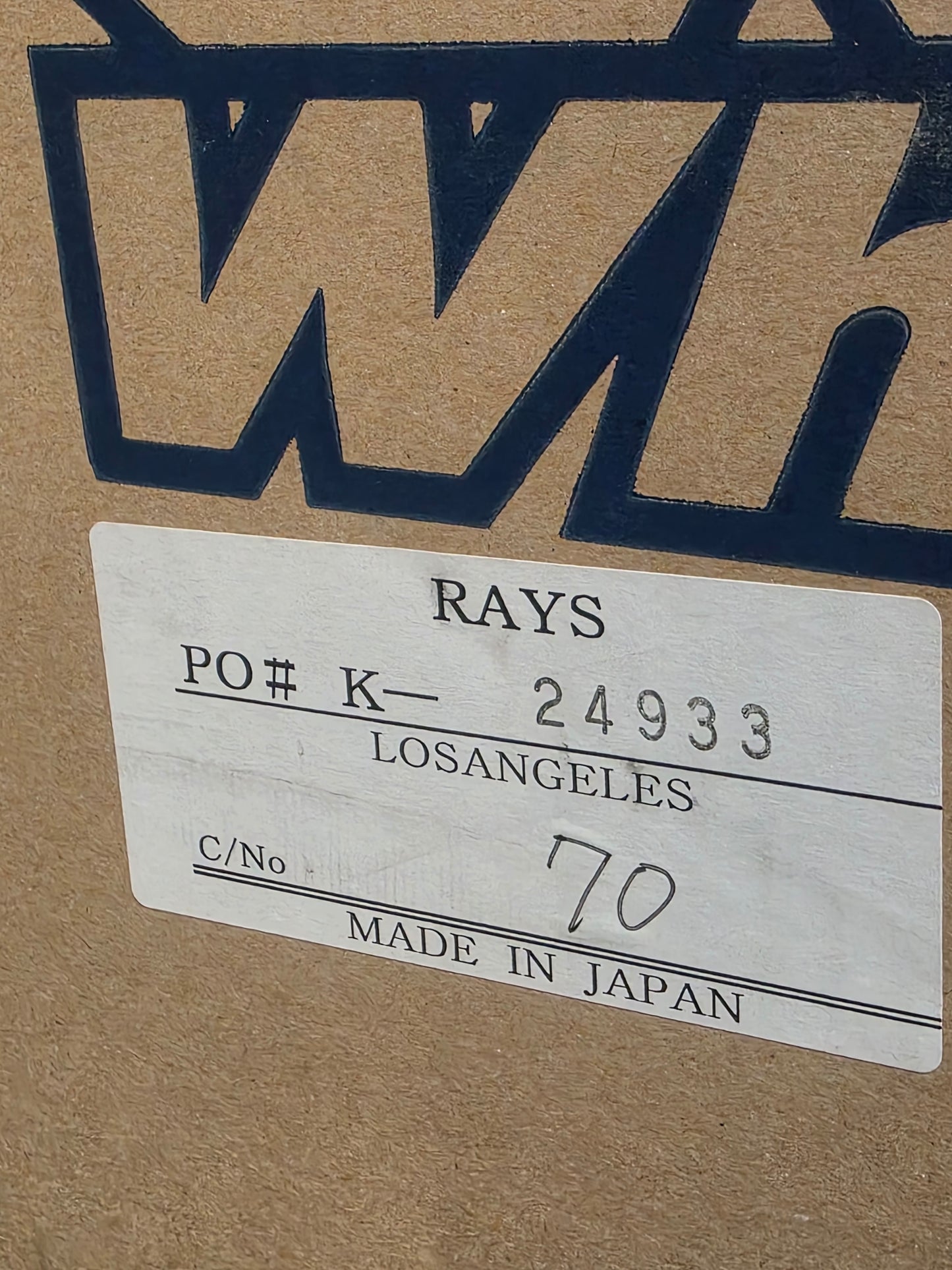RAYS Volk Racing GT-7 
19x9.5+24 5x114.3, Brand New 1 Wheel Only! Tokyo Drift