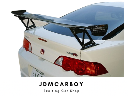 J's Racing 3D GT Wing Type 1 Wet Carbon 1600mm - Acura RSX DC5 2002-2006 | JDM Carbon Fiber Rear Wing