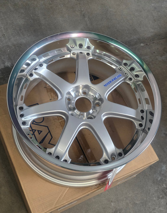 Volk Racing GT-7 Wheel 19x9.5 +24 5x114.3 NOS 2005 Tokyo Drift JDM RAYS
