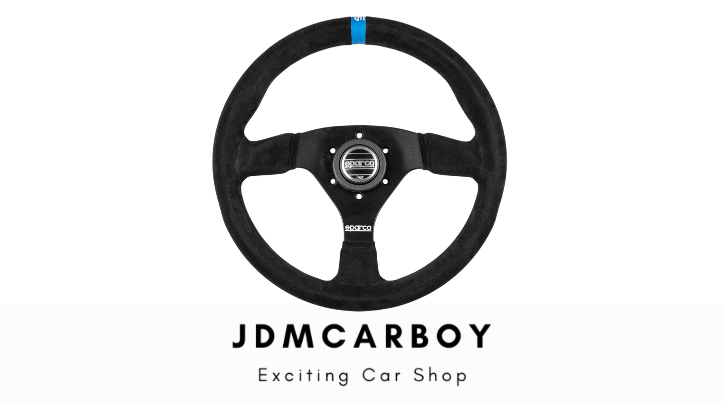 Sparco R 383 LOGO Steering Wheel – 330mm Suede