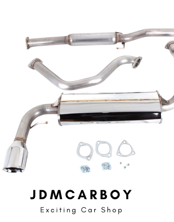 Revel Medallion Street Plus Catback Exhaust | 1988-1991 Honda CRX T20026 EF