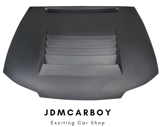 1999-2002 Nissan Silvia S15 D1 Spec Fiberglass Hood - Single Piece with Aerodynamic Design