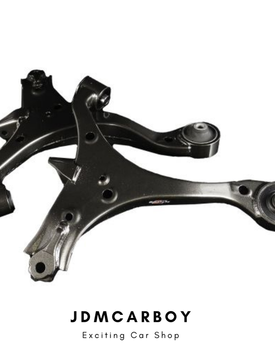 K-Tuned Front Lower Control Arms Hard Rubber - 2005-2006 Acura RSX Base & Type-S (KTD-FLR-R05)