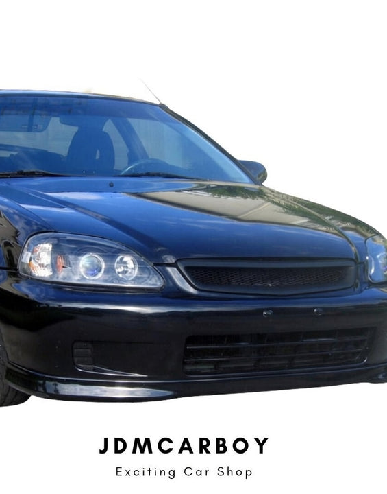 99-00 Honda Civic Type R Style Front Bumper Lip Spoiler
