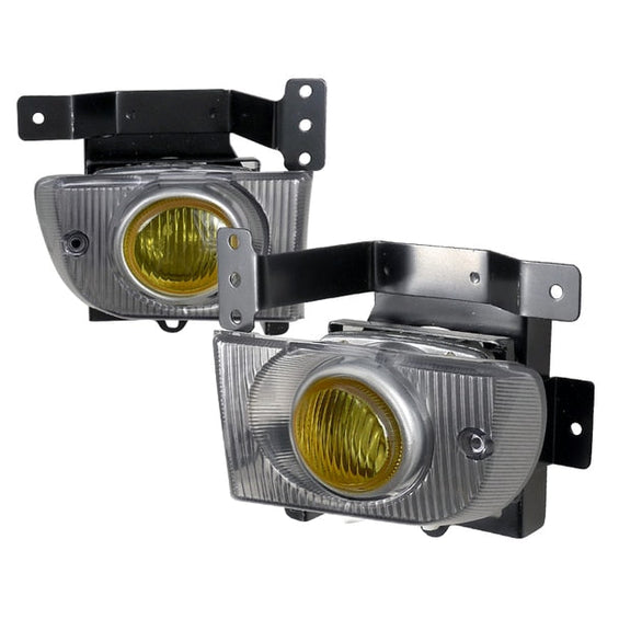 OEM Style Yellow Fog Light Kit - 1992-1995 Honda Civic Sedan (EG) | JDMCarboy