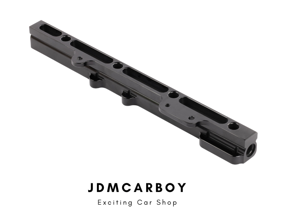 AEM Black High Volume Fuel Rail 96-00 Honda Civic D16 | 25-109BK - JDM Tuner Fuel Delivery Upgrade