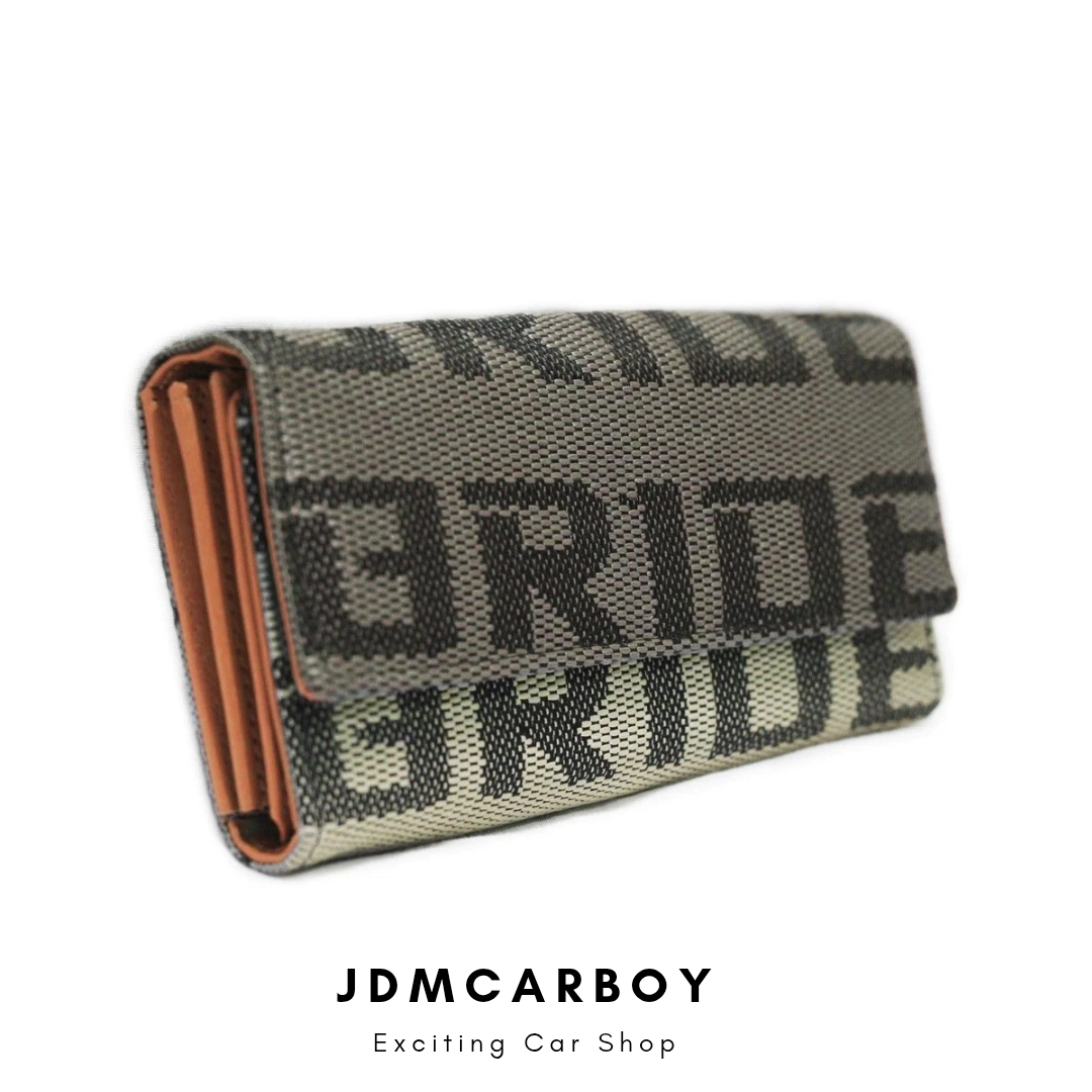 Bride Racing Women's Ladies Wallet Clutch Trifold Fabric Leather Bride Gradation