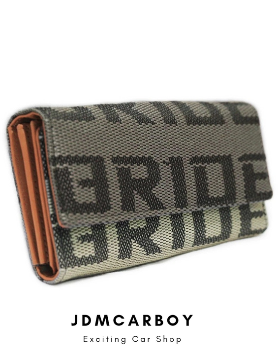 Bride Racing Women's Ladies Wallet Clutch Trifold Fabric Leather Bride Gradation