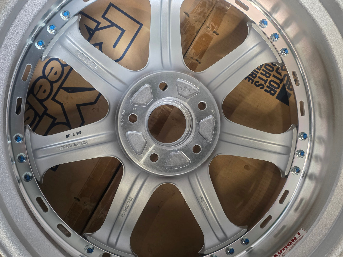 RAYS Volk Racing GT-7 
19x9.5+24 5x114.3, Brand New 1 Wheel Only! Tokyo Drift