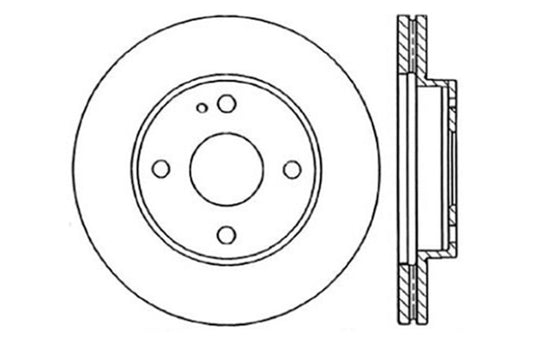 StopTech Slotted & Drilled Sport Brake Rotor