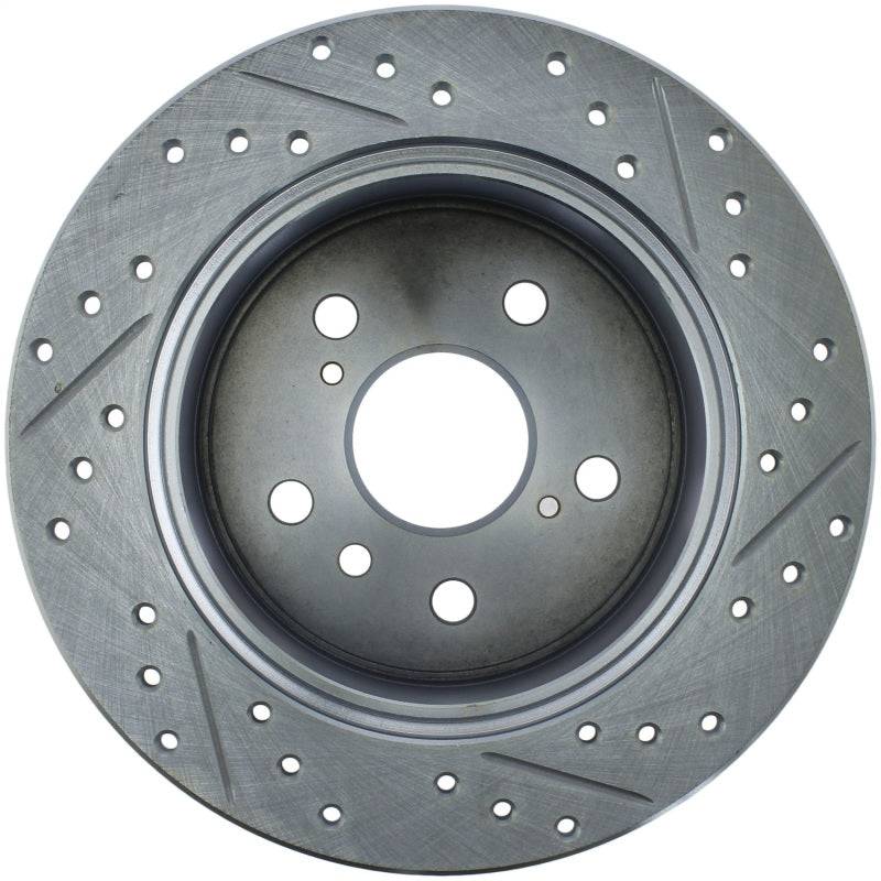 StopTech Select Sport Drilled & Slotted Rotor - Front Left