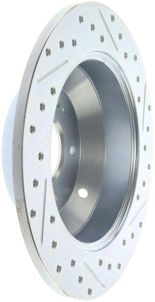 StopTech Select Sport 10-17 Hyundai Santa Fe Sport Slotted & Drilled Right Rear Brake Rotor