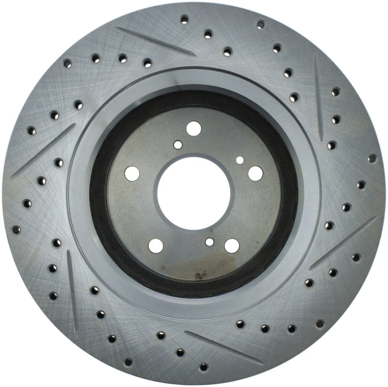 StopTech Select Sport Drilled & Slotted Rotor - Front Right